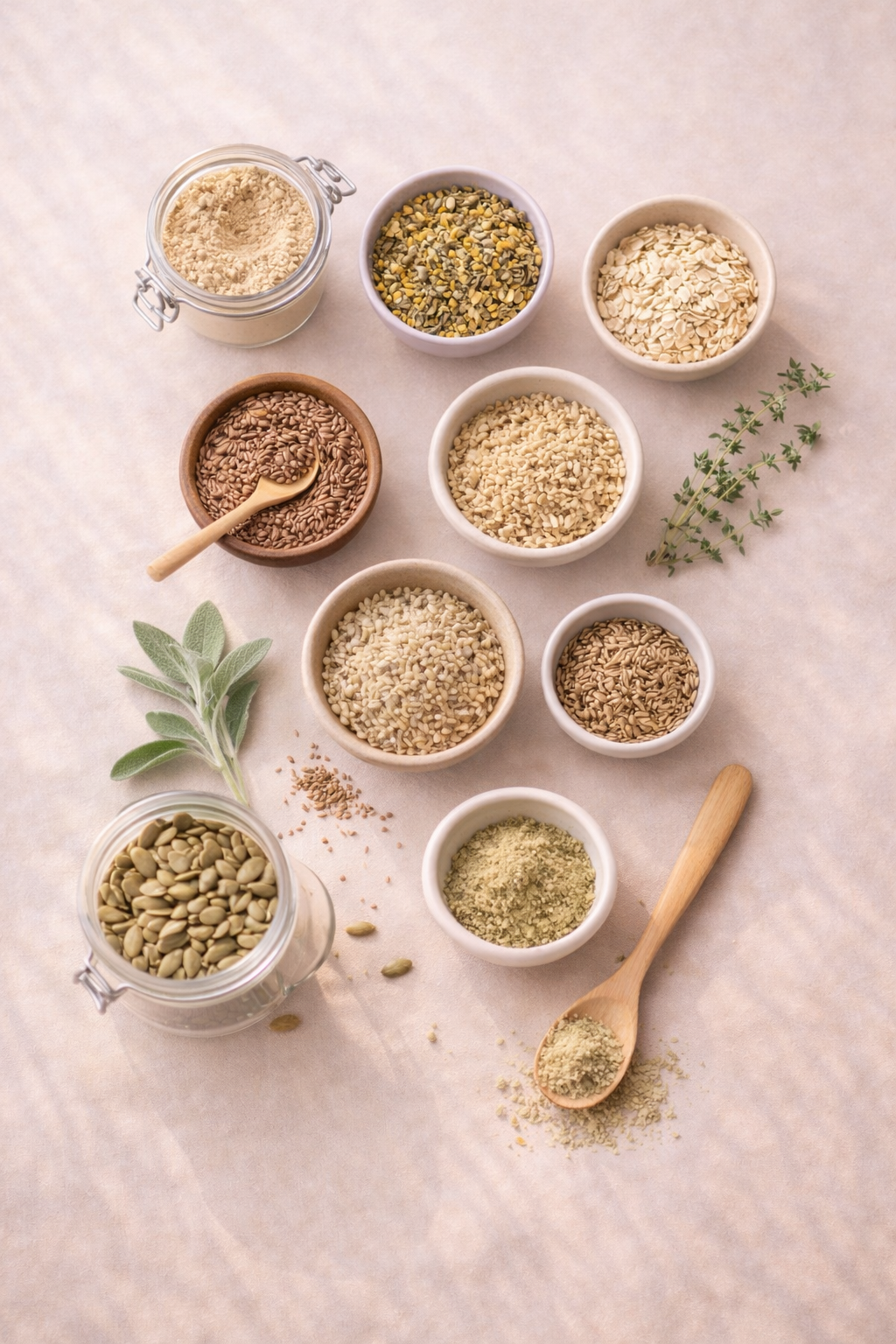 Food-based ingredients used in FemCore women’s hormonal balance supplement in Pakistan